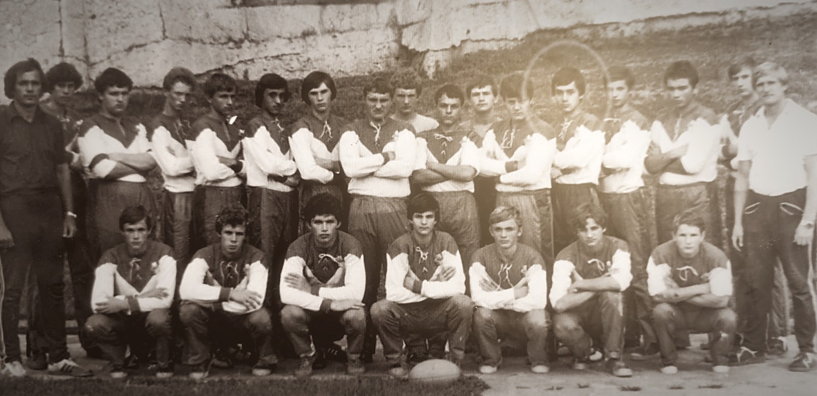 Alexander Dergunov's school rugby team